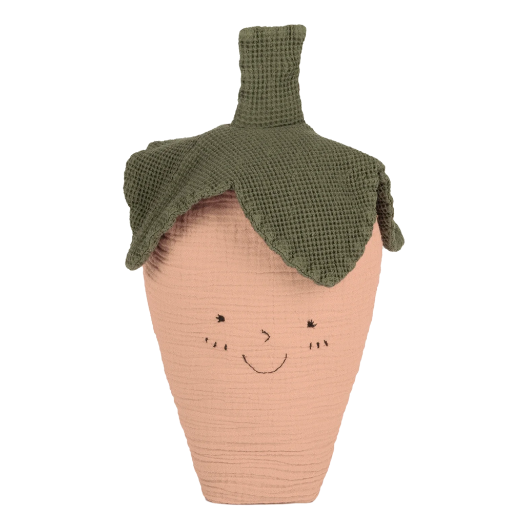 * Nobodinoz Wabi Sabi Strawberry Kussen 28x30cm Powder Pink |