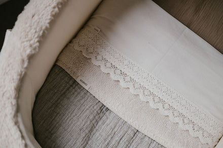 Koeka Wiegdeken Teddy Rivoli 75x100 | Stone