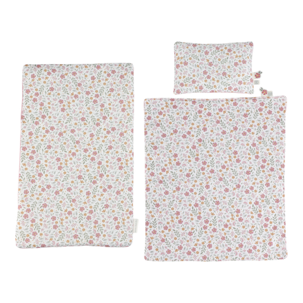 Little Dutch Houten Poppenbed | Roze