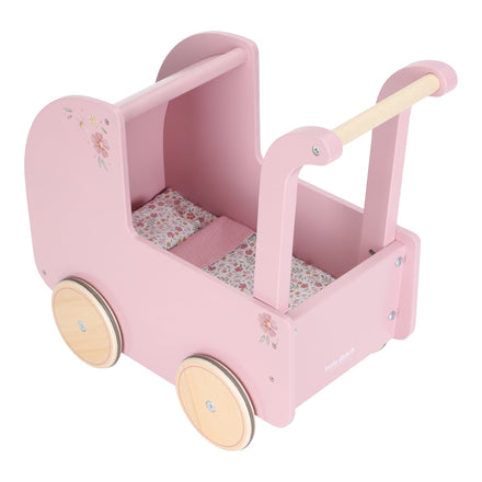 Little Dutch Houten Poppenwagen | Roos