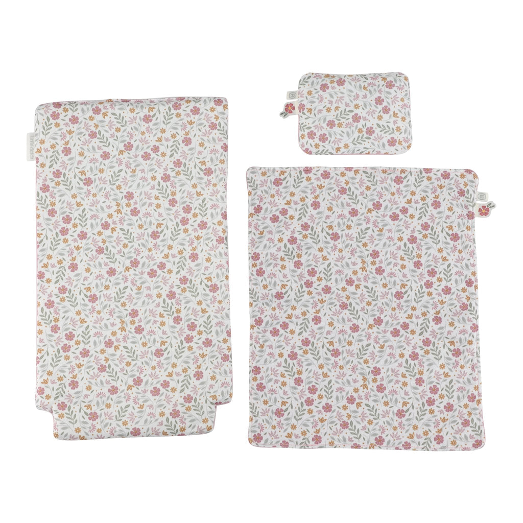 Little Dutch Houten Poppenwagen | Roos