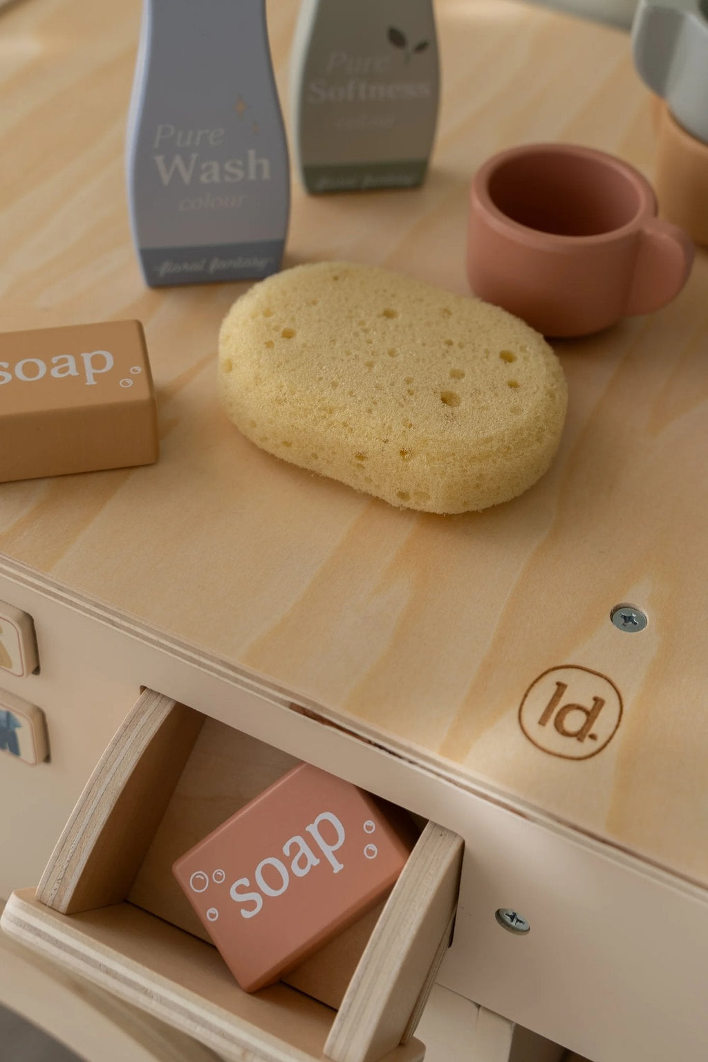 * Little Dutch Houten Wasmachine