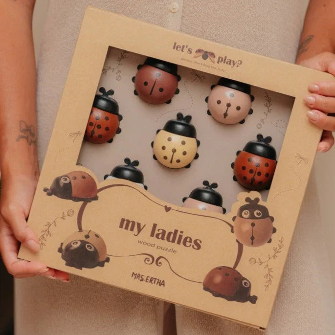 Mrs. Ertha Houten Inlegpuzzel | My Ladies