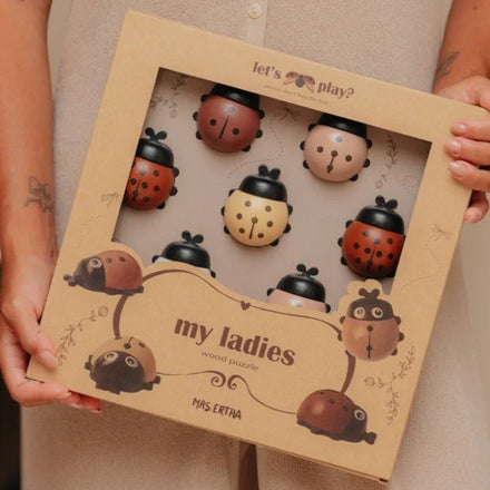 Mrs. Ertha Houten Inlegpuzzel | My Ladies
