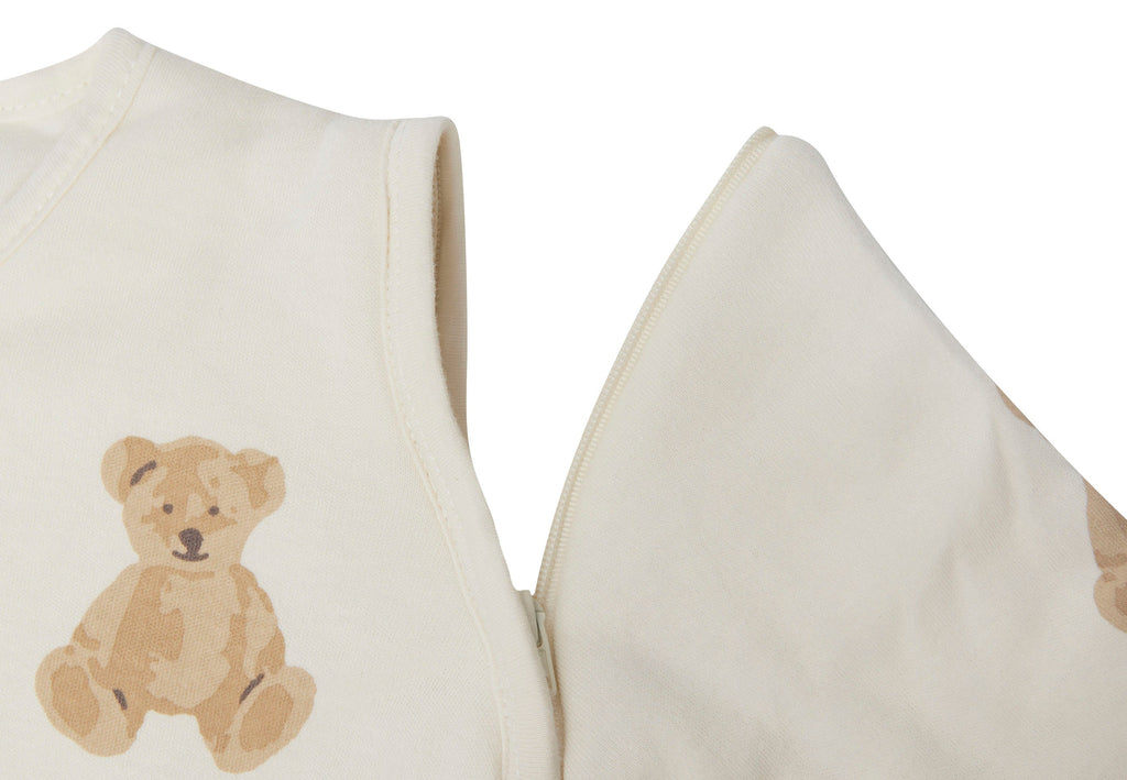 Jollein Slaapzak Met Afritsbare Mouw 90cm | Teddy Bear