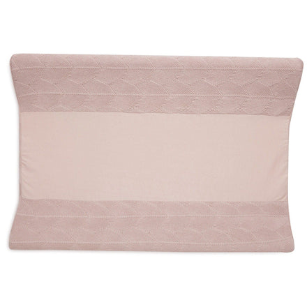 * Jollein Waskussenhoes 50x70cm | Shell Knit Wild Rose GOTS*