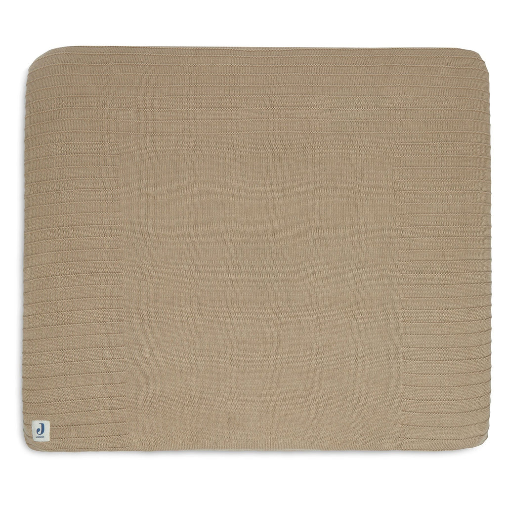 * Jollein Waskussenhoes 75x85cm | Pure Knit Biscuit
