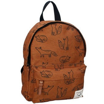 Kidzroom Kleuter Rugzak 31x23x8cm | Beasties Brown