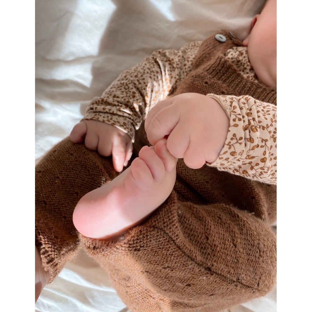 Konges Sløjd newborn onesie playsuit Millie | Rose Blush