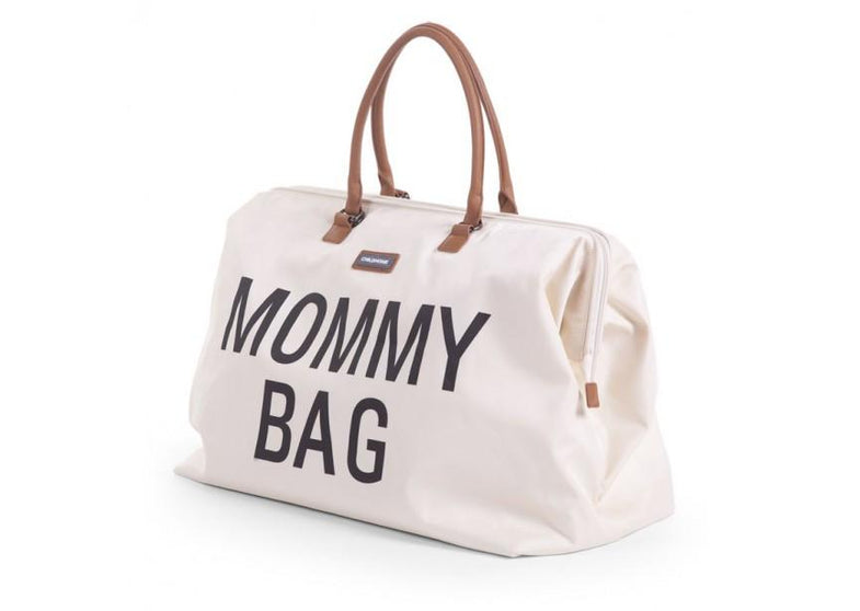 Childwood luiertas / weekendtas XL Mommy Bag ecru - DE GELE FLAMINGO - 2
