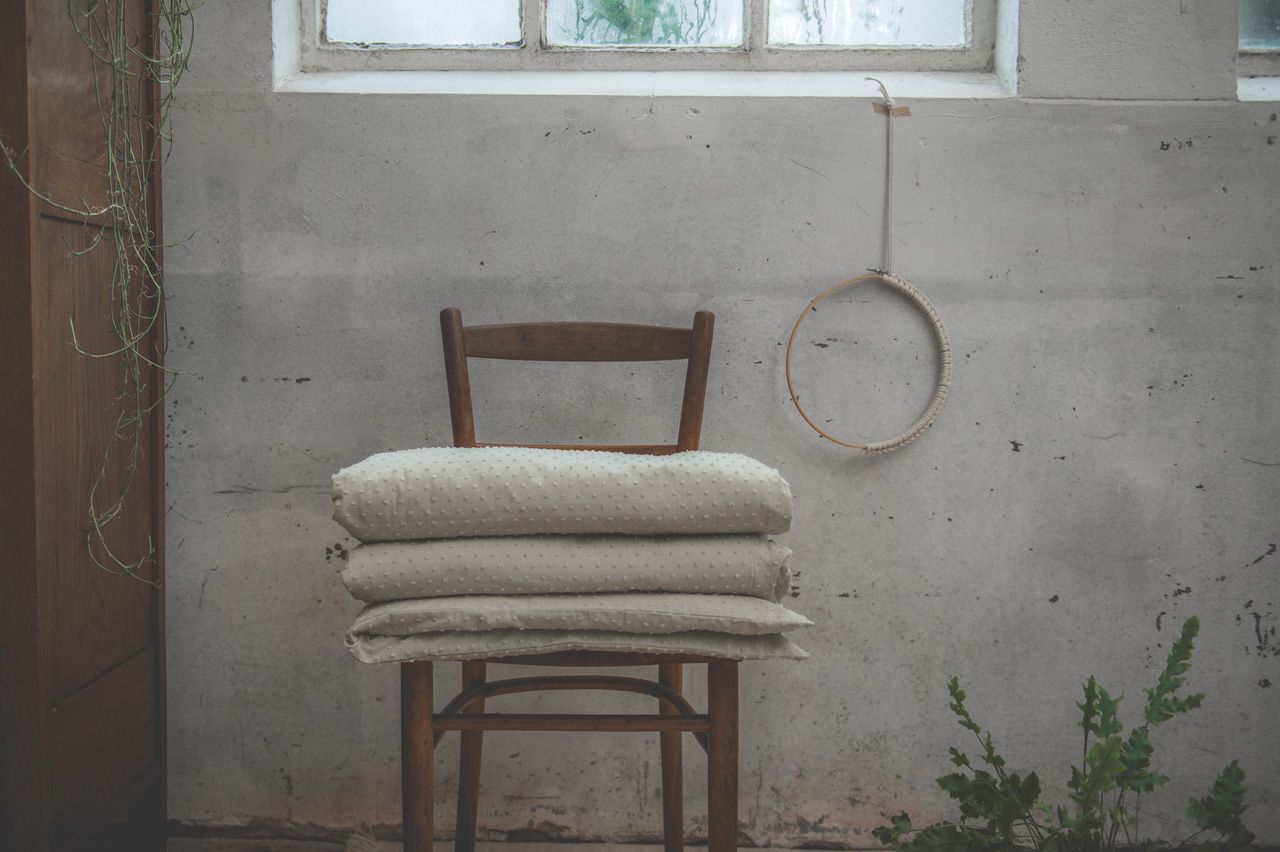 *  Koeka Dekbedovertrek 100x135cm Bedset Napa | Sage