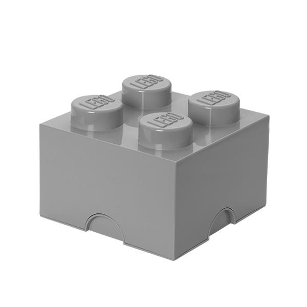 Lego Opbergbox Brick 4 Lichtgrijs*