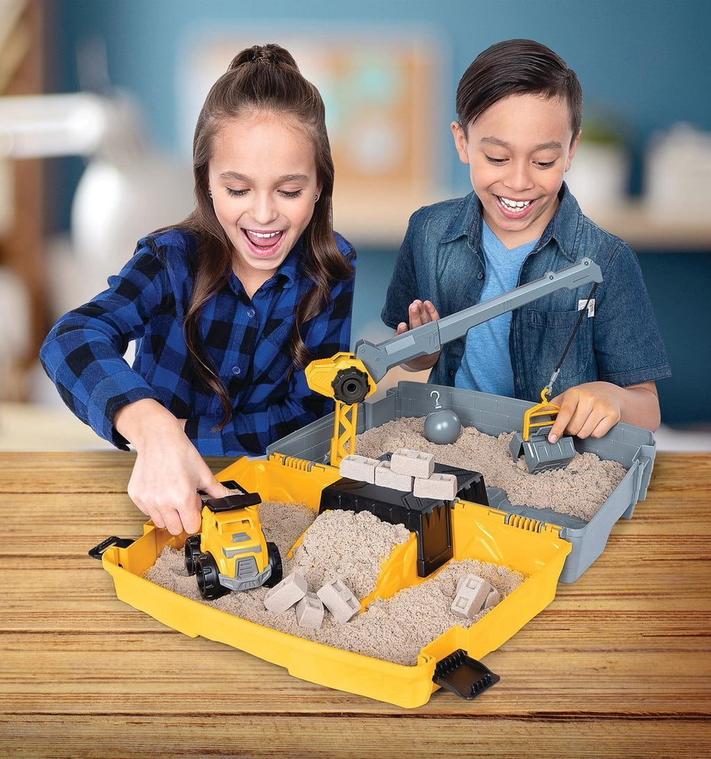 Kinetic Sand - Construction Folding Sandbox 907g