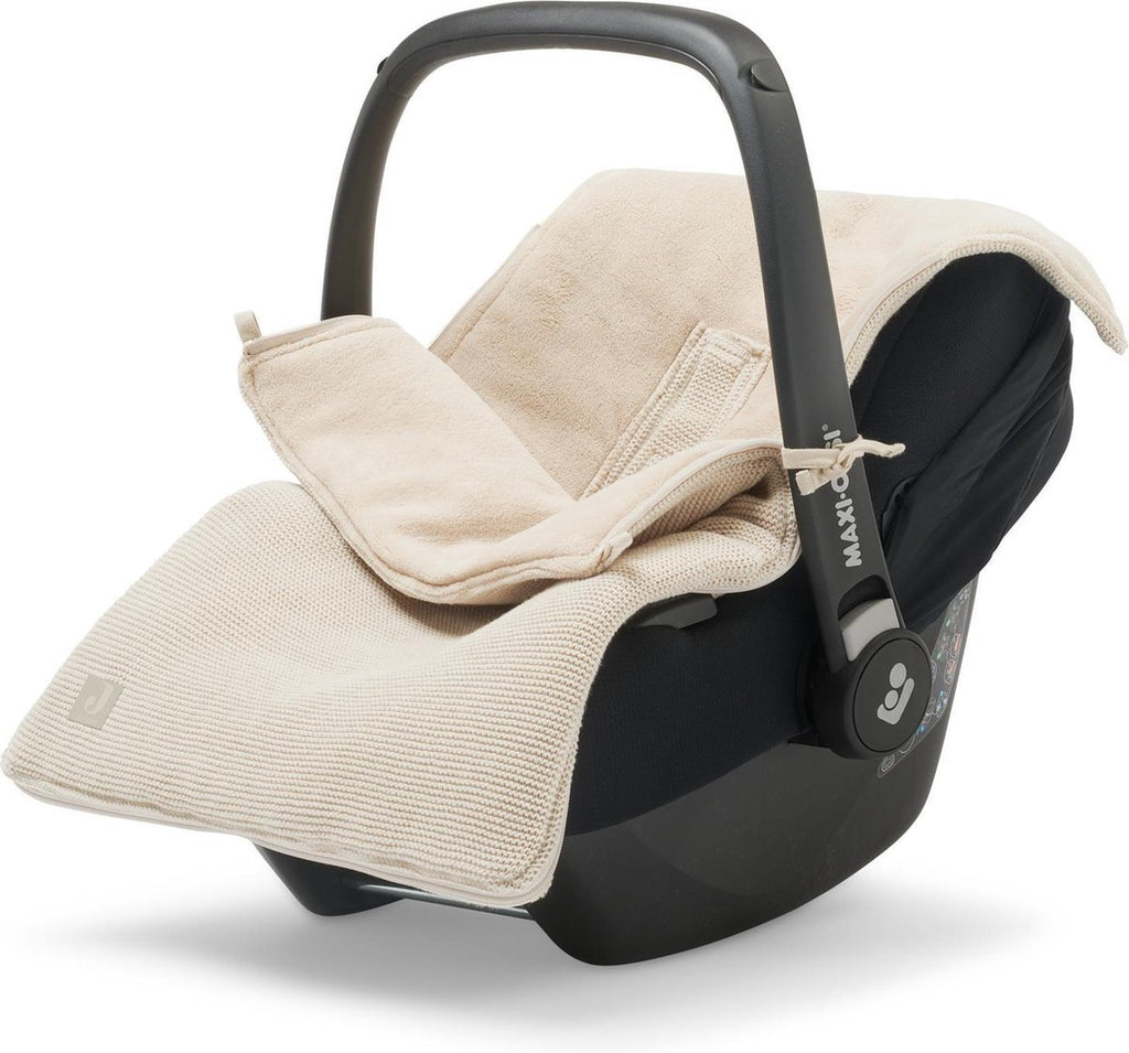 * Jollein Voetenzak Maxi Cosi 0+ 3/5 punts | Basic Knit Nougat