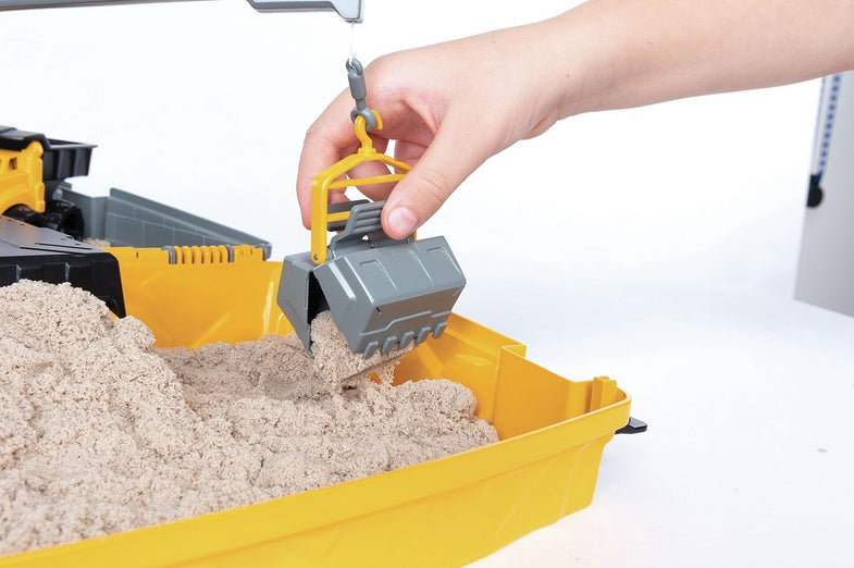 Kinetic Sand - Construction Folding Sandbox 907g