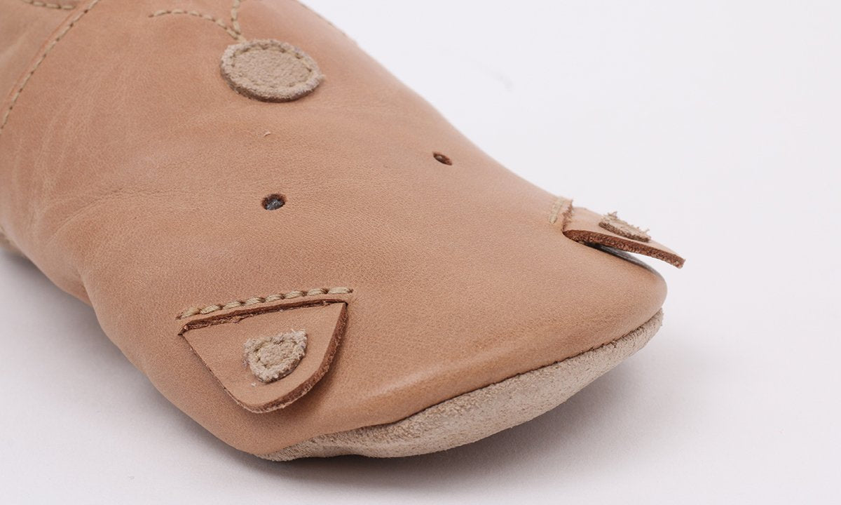 Bobux Soft Soles Caramel Woof