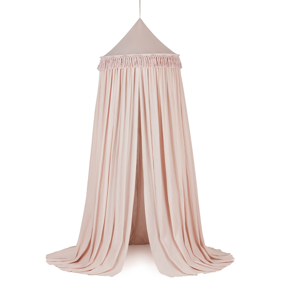 Cotton & Sweets Large Klamboo 235cm | Voile Boho Powder Pink