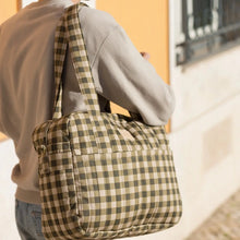 Nobodinoz Hyde Park Waterproof Luiertas | Green Checks