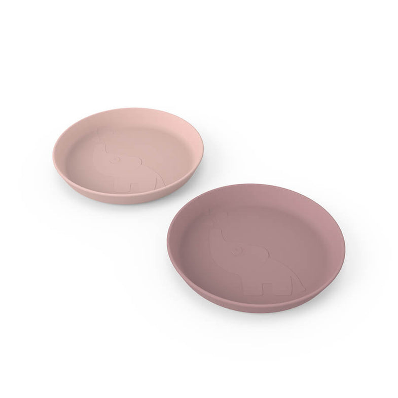 Done By Deer Silicone Kiddish Plate 2-Pack | Elphee Powder *