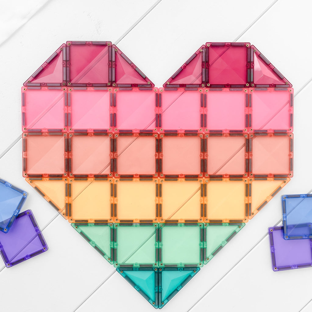 Connetix Tiles Pastel Mega Pack EU I 202 Stuks