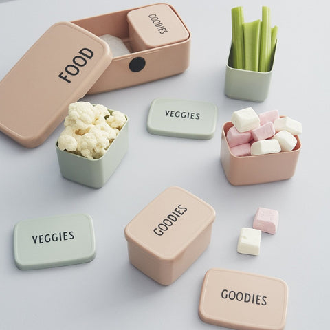 Design Letters Snack Box Goodies | Nude