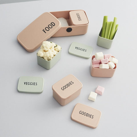 Design Letters Snack Box Veggies | Green*