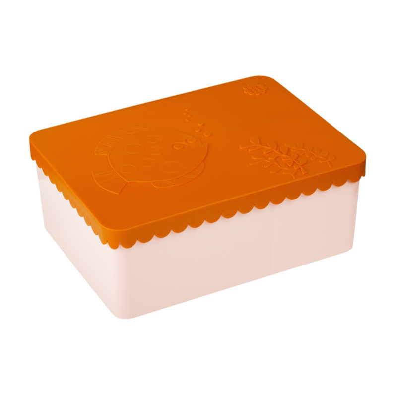 Blafre brooddoos Fish Orange/Light Pink