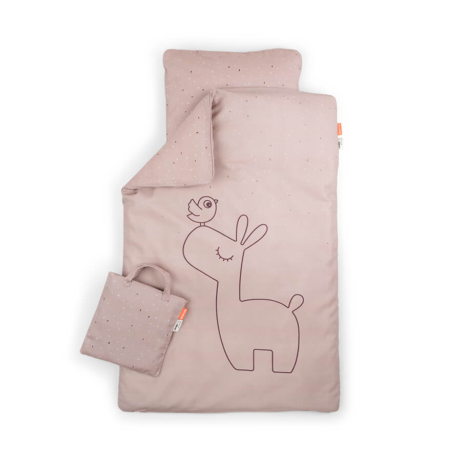 Done By Deer Bedset junior 100 x 140cm  | Lalee Powder  *