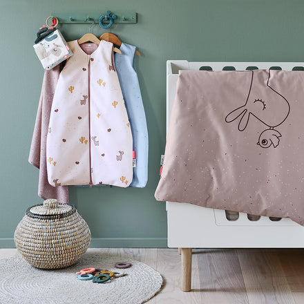 Done By Deer Bedset junior 100 x 140cm  | Lalee Powder  *