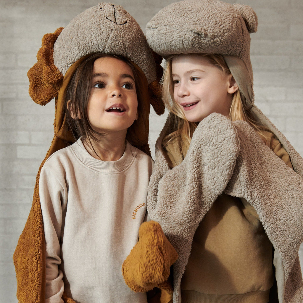 * Liewood Frey Cape Kostuum | Lion Golden Caramel Mix