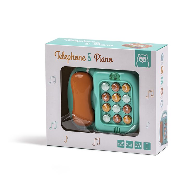 Hape Telefoon En Piano 2-In-1