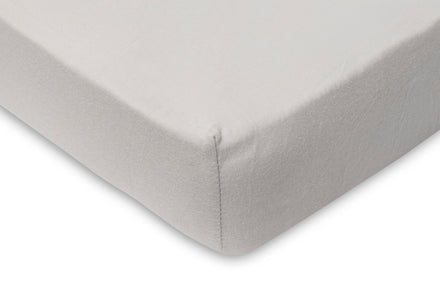 Jollein Hoeslaken Jersey 60x120cm | Ivory/ Nougat 2-Pack