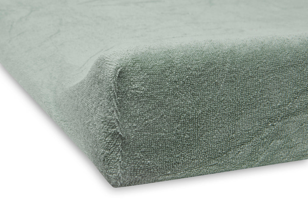 zzz Jollein Waskussenhoes 50x70cm | Ash Green/ Leaf Green 2-Pack