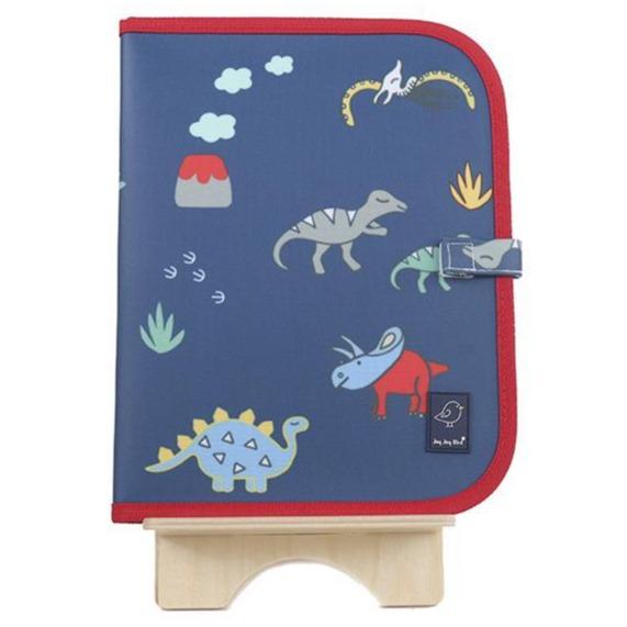 Jaq Jaq Bird Doodle Krijtbord Herbruikbaar Boekje 20x40,6cm | Dino