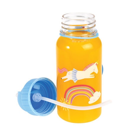 Drinkbeker groot met rietje Unicorn