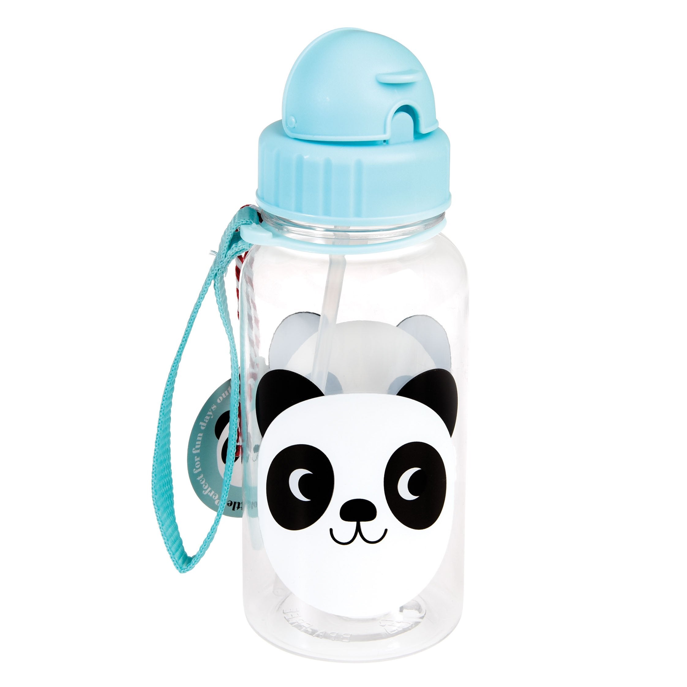 Drinkbeker groot met rietje Panda