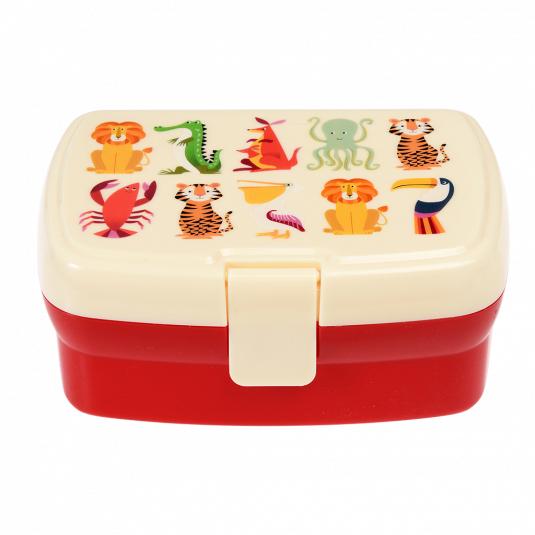 Handige Lunchbox met tray | Colourful Creatures