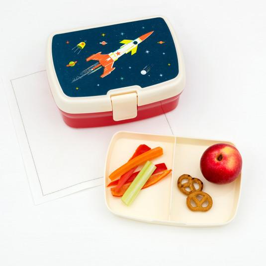 Handige Lunchbox met tray | Space Age
