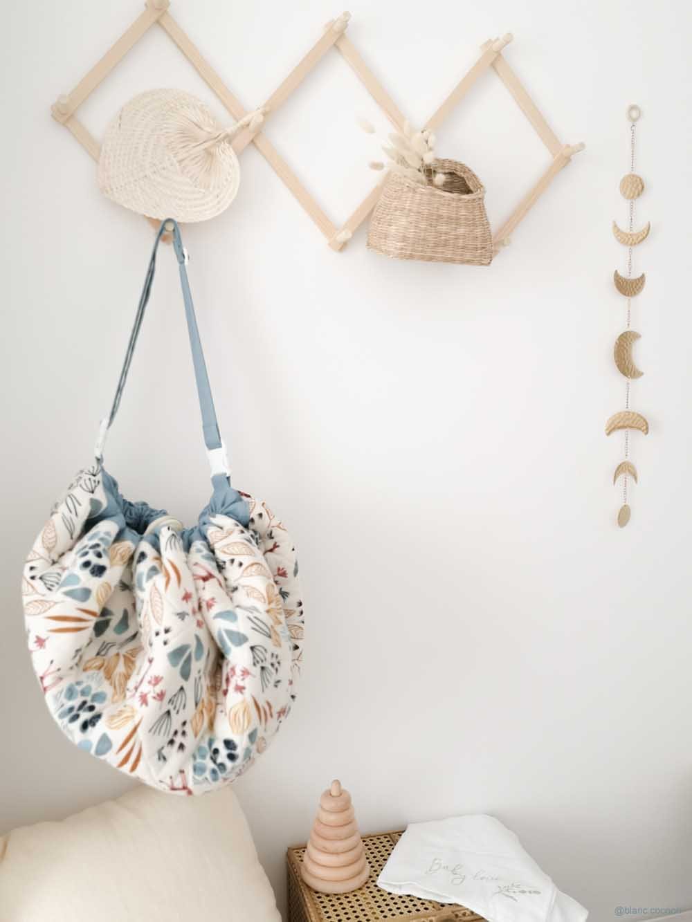 Play and go Opbergzak | zachte babyspeelmat Moulin Roty