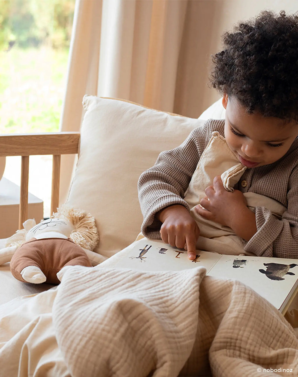 * Nobodinoz Knuffel | Gardener Lion