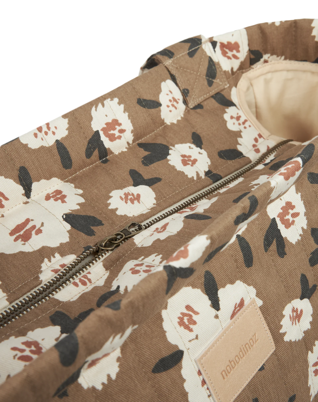 * Nobodinoz Hyde Park XXL Luiertas Waterproof | Camellia