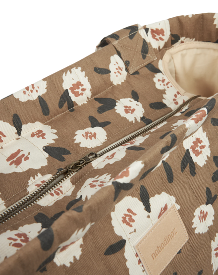 * Nobodinoz Hyde Park XXL Luiertas Waterproof | Camellia