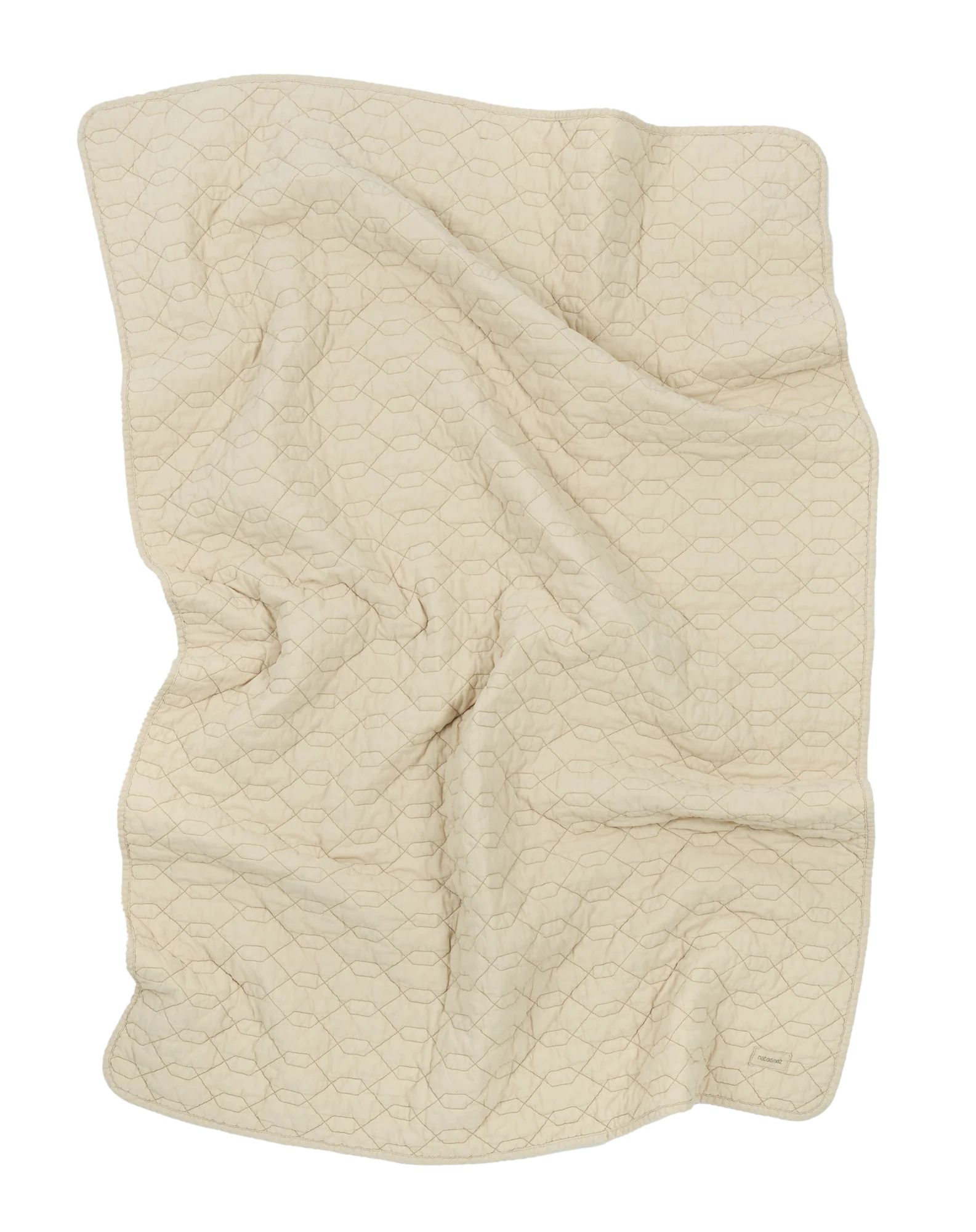 Nobodinoz Dekentje 100x70cm Wabi Sabi Quilted Deken 100x135cm | Ginger*