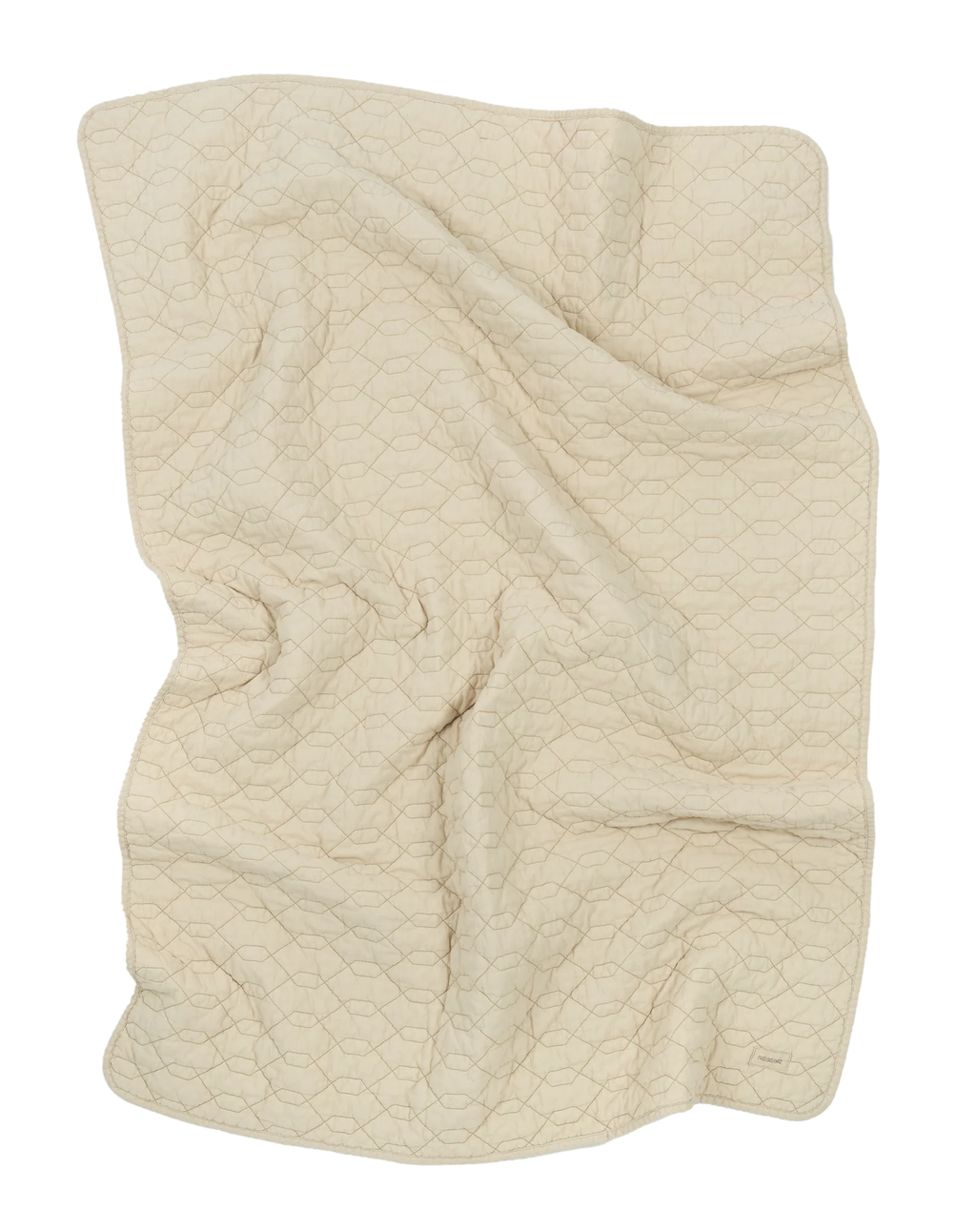 * Nobodinoz Dekentje 100x70cm Wabi Sabi Quilted Deken 100x135cm | Ginger