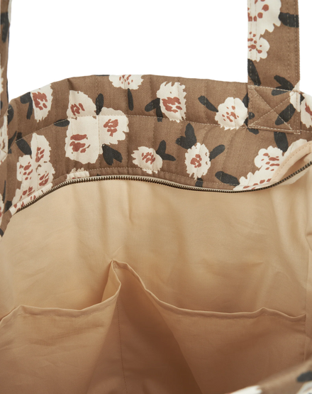 * Nobodinoz Hyde Park XXL Luiertas Waterproof | Camellia