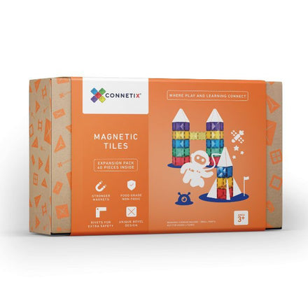 Connetix Tiles Rainbow Uitbreidingsset EU | 40 Stuks - UIT GAMMA