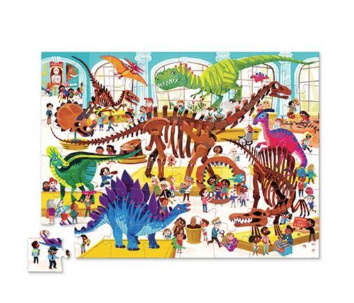 Crocodile Creek Puzzel 48st | Day At the Museum Dinosaur