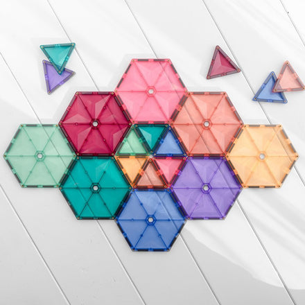 Connetix Tiles Pastel Geometry Pack EU I 40 Stuks