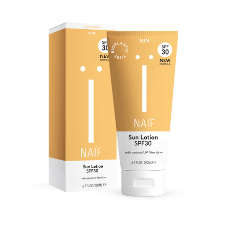 * Naïf Zonnebrand Crème Voor Volwassenen SPF30 | 200ml