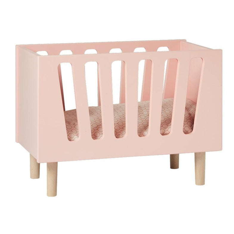 Cotton & Sweets bedset voor poppenbedje Dusty Pink - DE GELE FLAMINGO - Kids concept store 